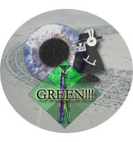 Button - 2007 - Green Man