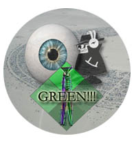 Button - 2007 - Green Man