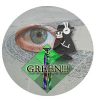 Button - 2007 - Green Man